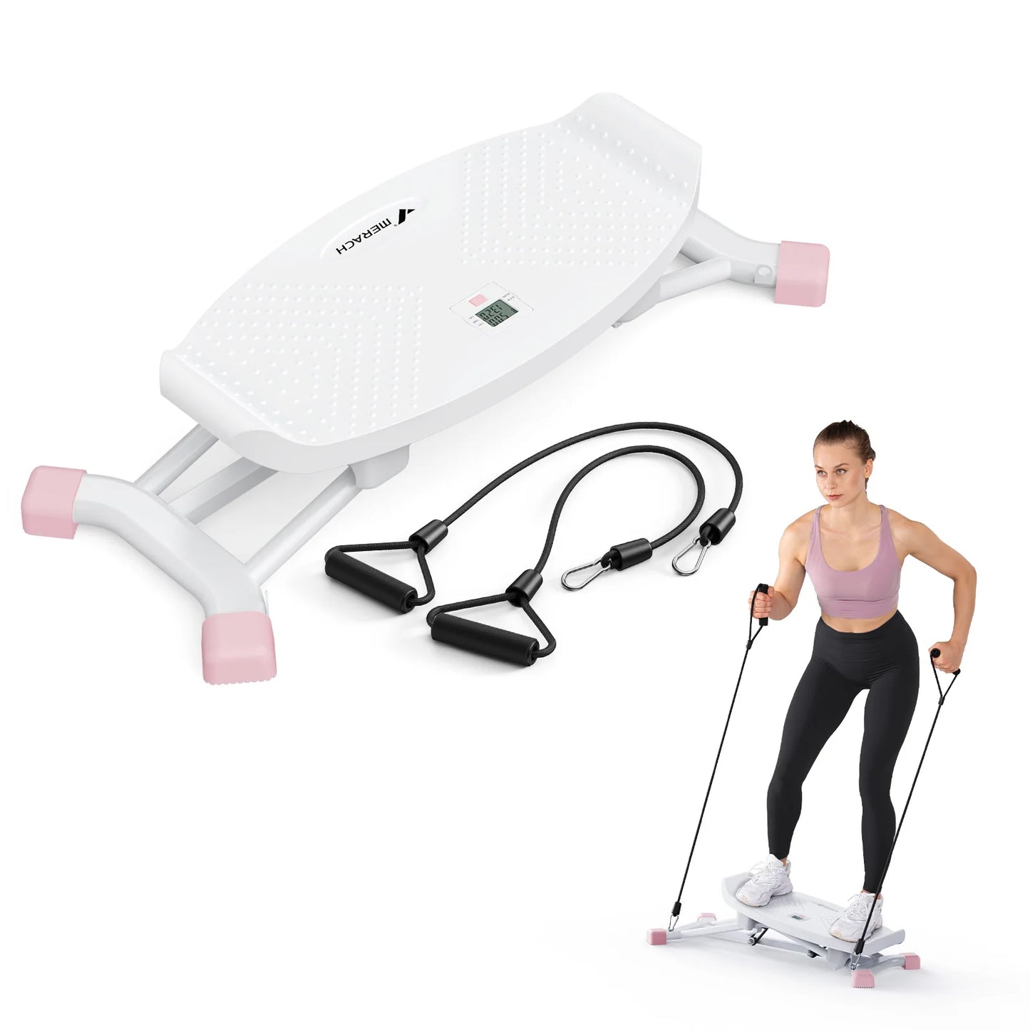MERACH Ski Machine Simulated Ski Training And Full Body Cardio Fitness Equipment
