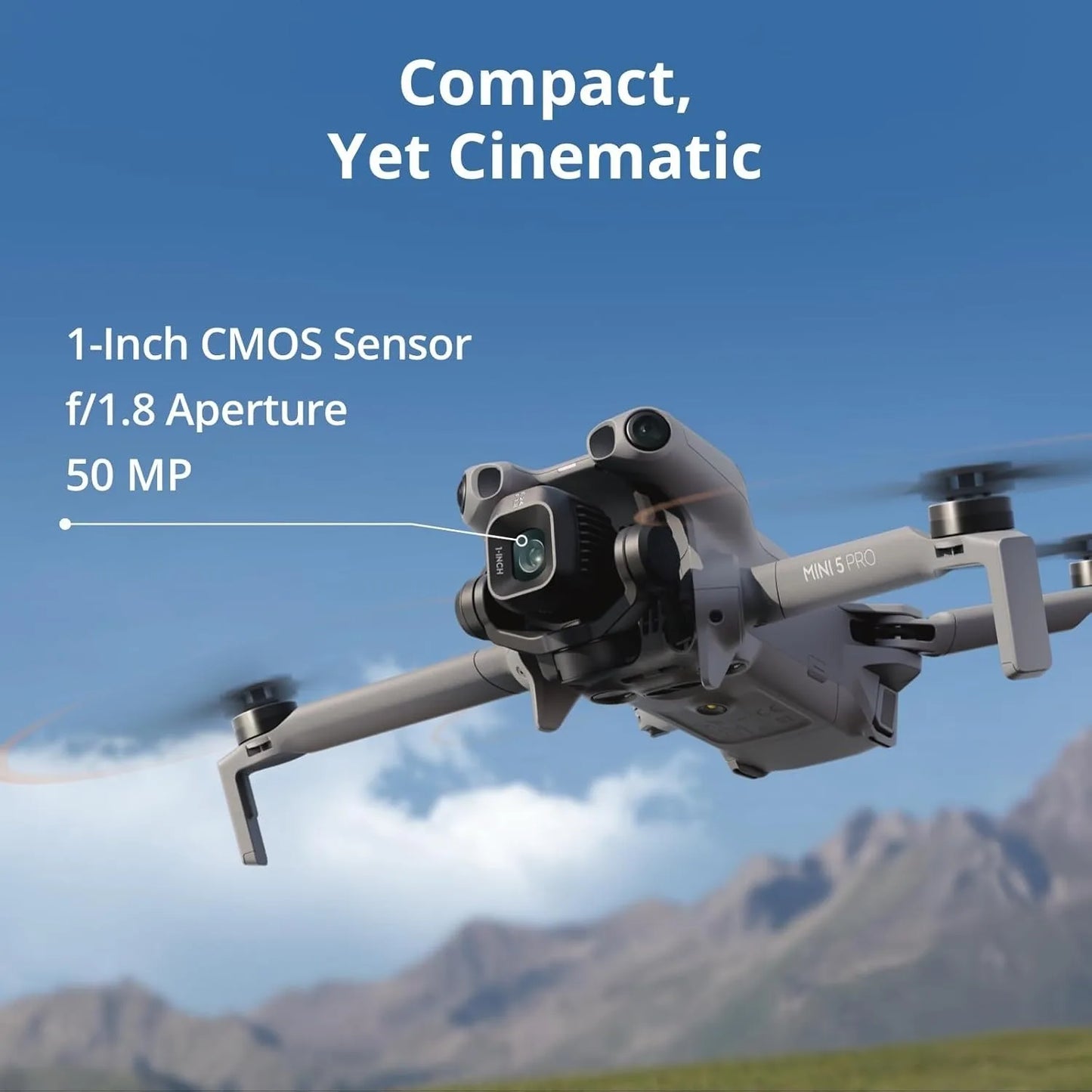 DJI Mini 5 Pro Fly More Combo With DJI RC 2 4K Drone 1 Inch CMOS