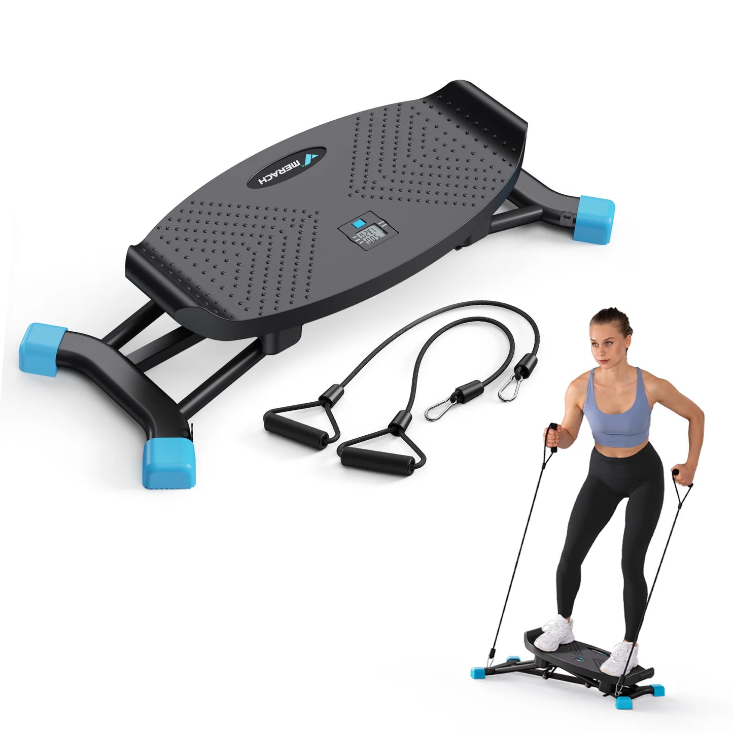 MERACH Ski Machine Simulated Ski Training And Full Body Cardio Fitness Equipment