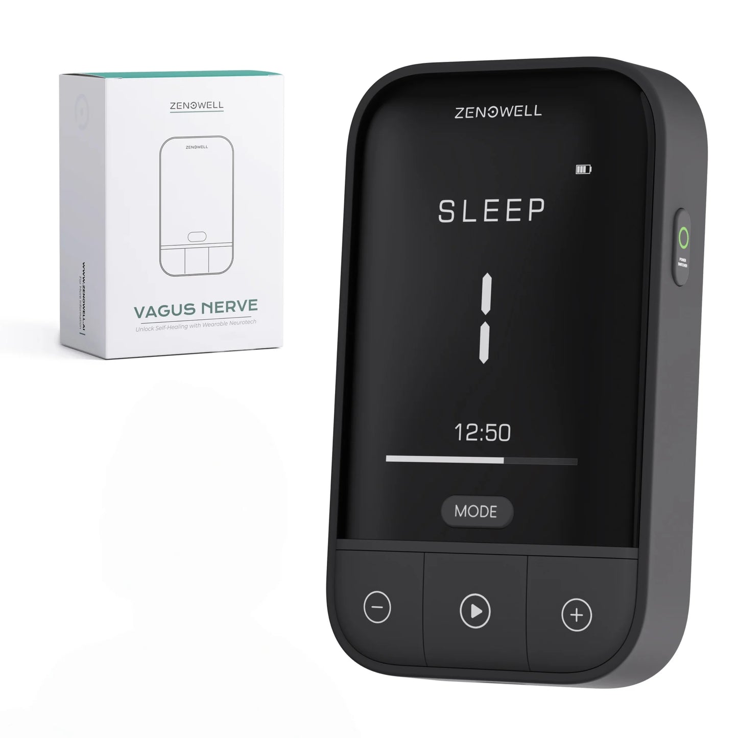 Zenowell Vita Ear Worn Vagus Nerve Stimulator Wellness Device