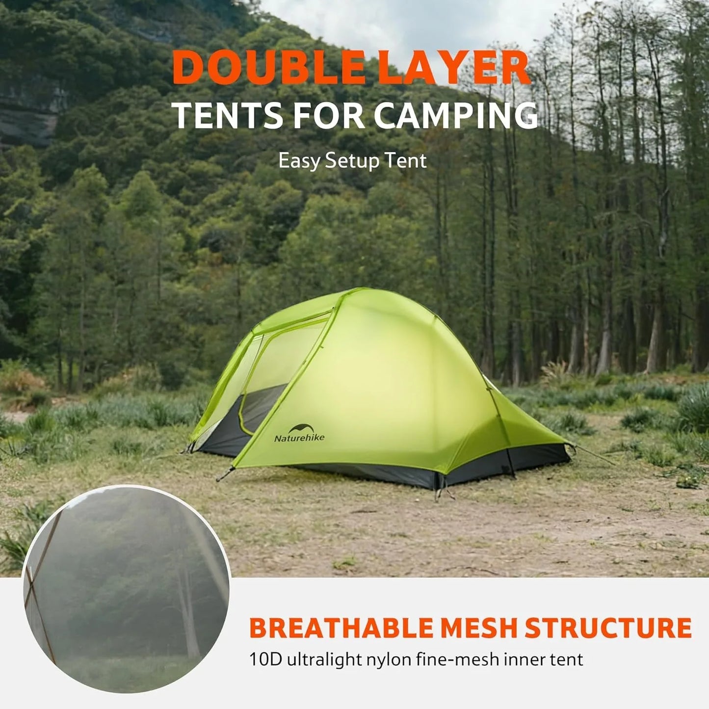 Naturehike Star Trail Ext Hiking Tent Ultralight Outdoor Shelter