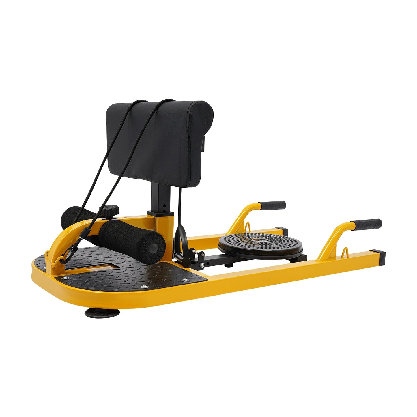 Deep Squat Machine With Adjustable Back Support And Leg Hook