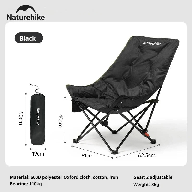 Naturehike High Back Moon Chair Camping Outdoor Leisure