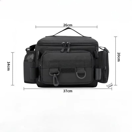 Multifunctional Fishing Backpack With Rod Storage For Outdoor Sports
