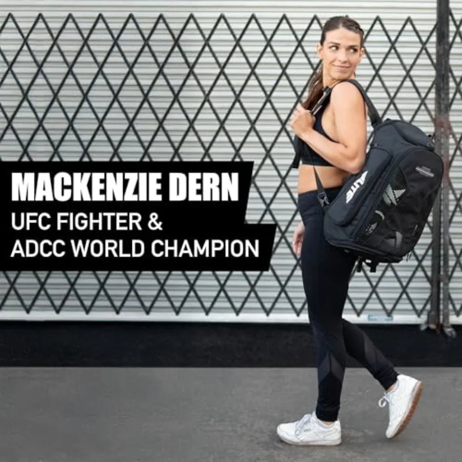 Expandable Jiu Jitsu Gym Duffel Backpack For MMA And BJJ