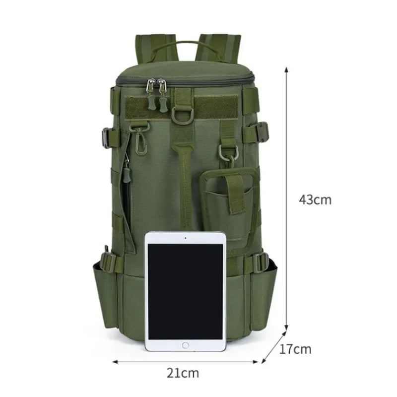 Multifunctional Fishing Backpack With Rod Storage For Outdoor Sports