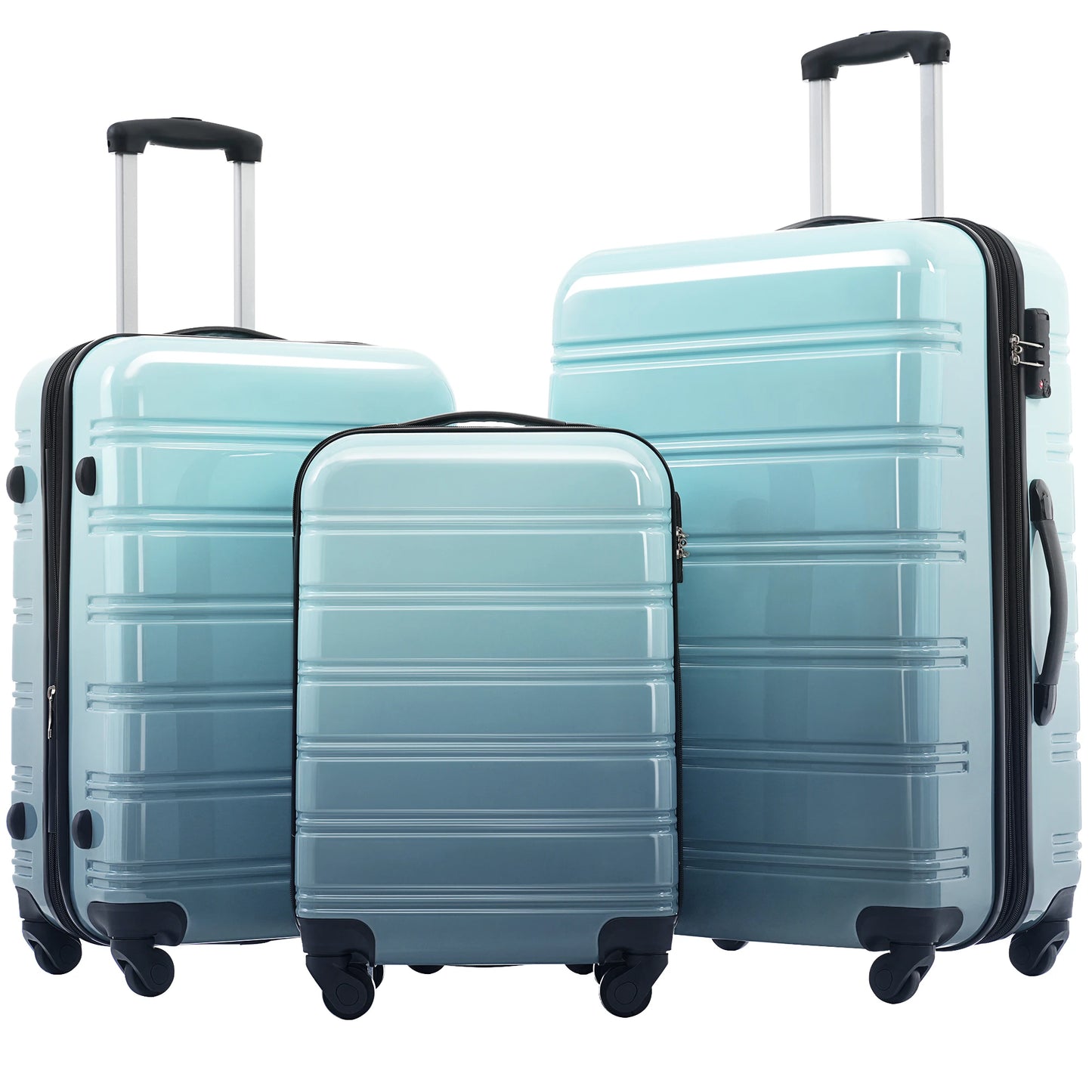 Hardside Luggage Set Expandable TSA Lock Spinner Wheels Lightweight