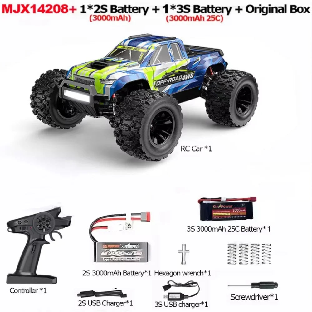 BEYONDSKY Hyper Go MJX RC Car 4WD Brushless Toy Gift