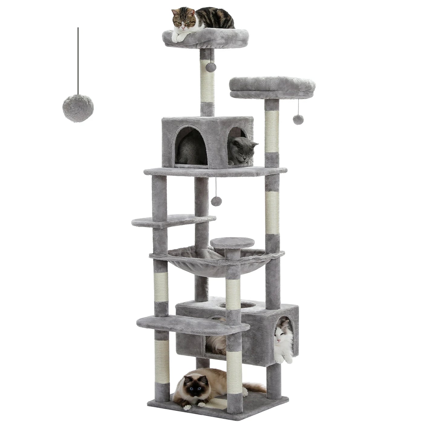PAWZ Road Large Cat Tree And Indoor Tower Scratching Posts