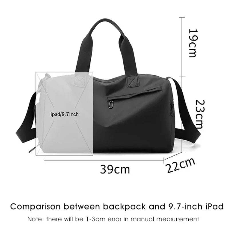Large Capacity Oxford Travel Bag Waterproof Luggage Sports Duffle