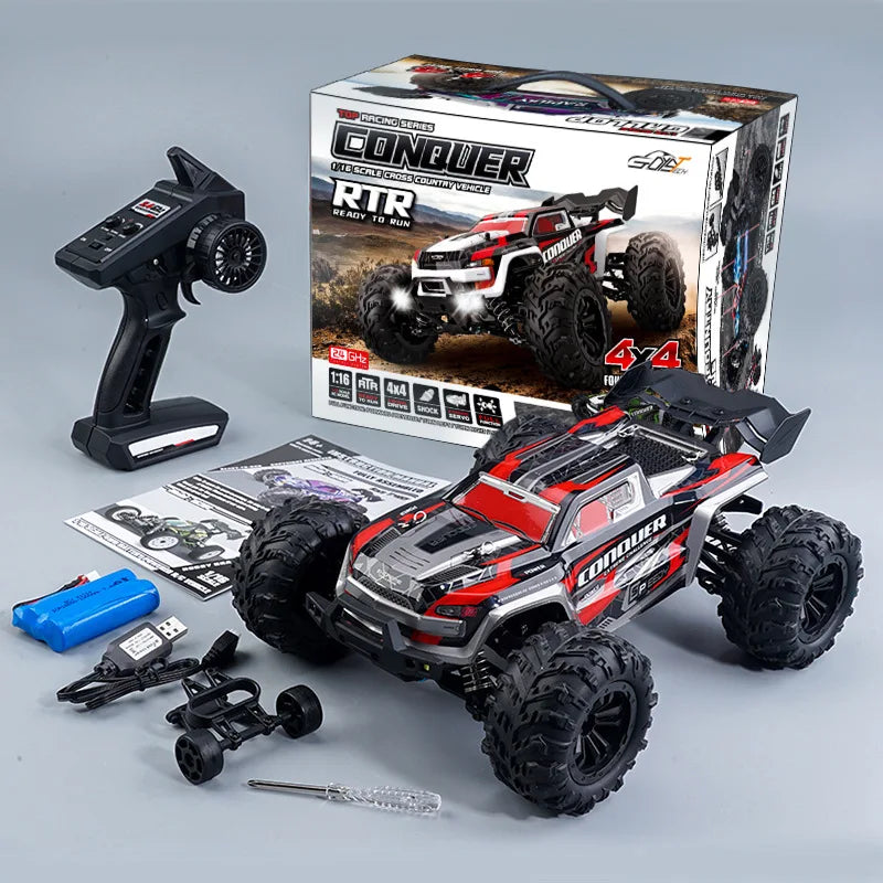 WLtoys 50 KMH 4WD RC Car High Velocity Monster Truck