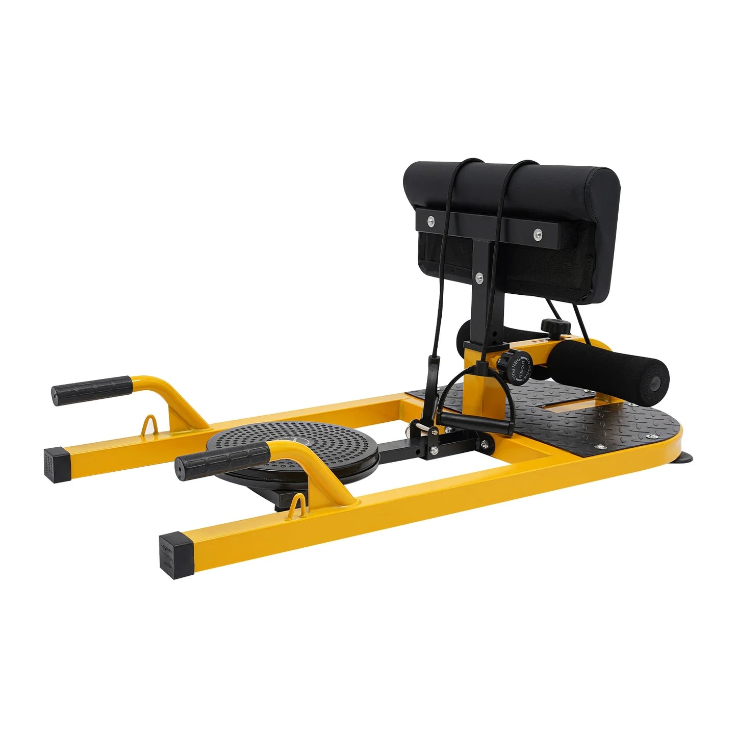 Deep Squat Machine With Adjustable Back Support And Leg Hook