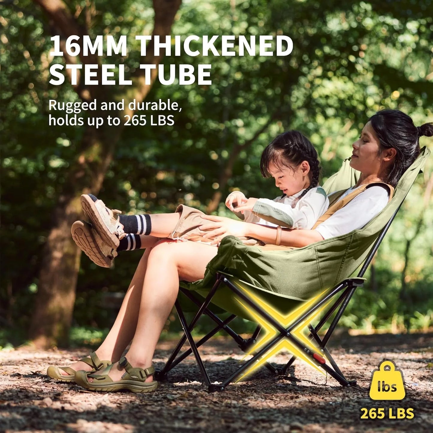 Naturehike High Back Moon Chair Camping Outdoor Leisure