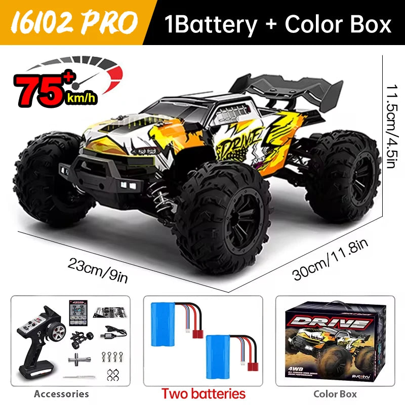 WLtoys 16101 High Speed 4WD RC Car With Bright LED