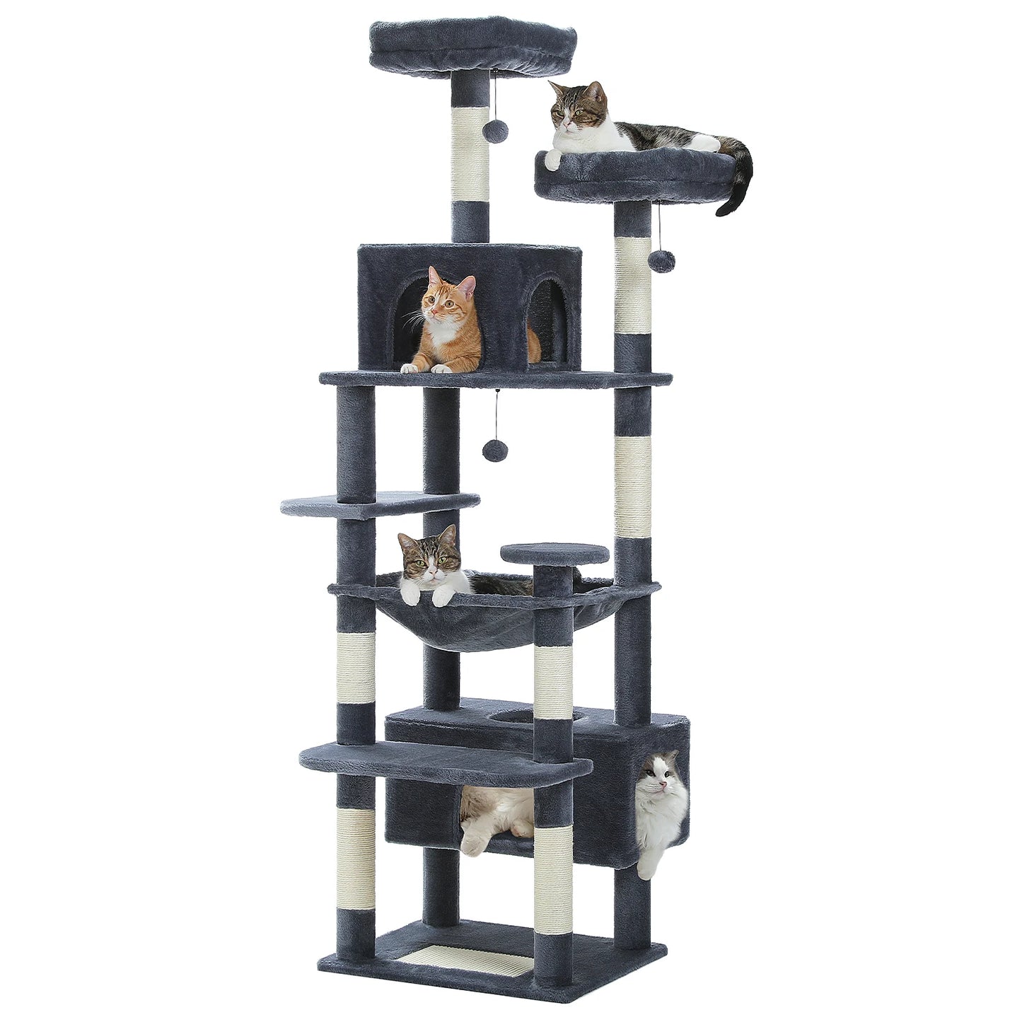 PAWZ Road Large Cat Tree And Indoor Tower Scratching Posts