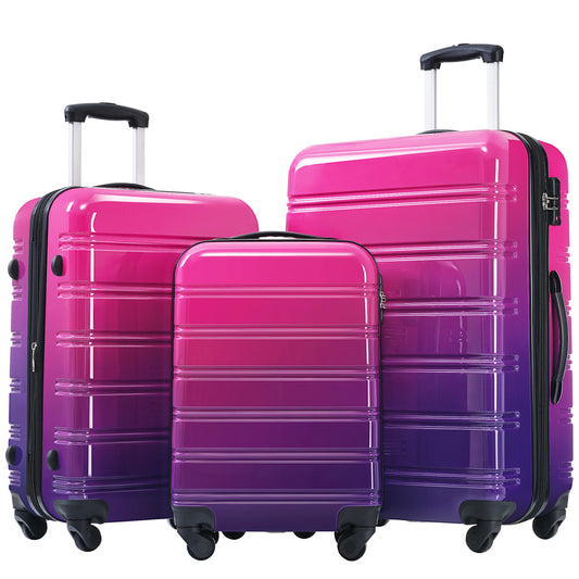 Hardside Luggage Set Expandable TSA Lock Spinner Wheels Lightweight