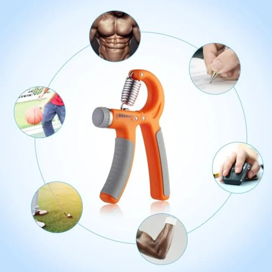 Hand Grip Strength Trainer Gripper Resistance For Wrist Forearm Exercise