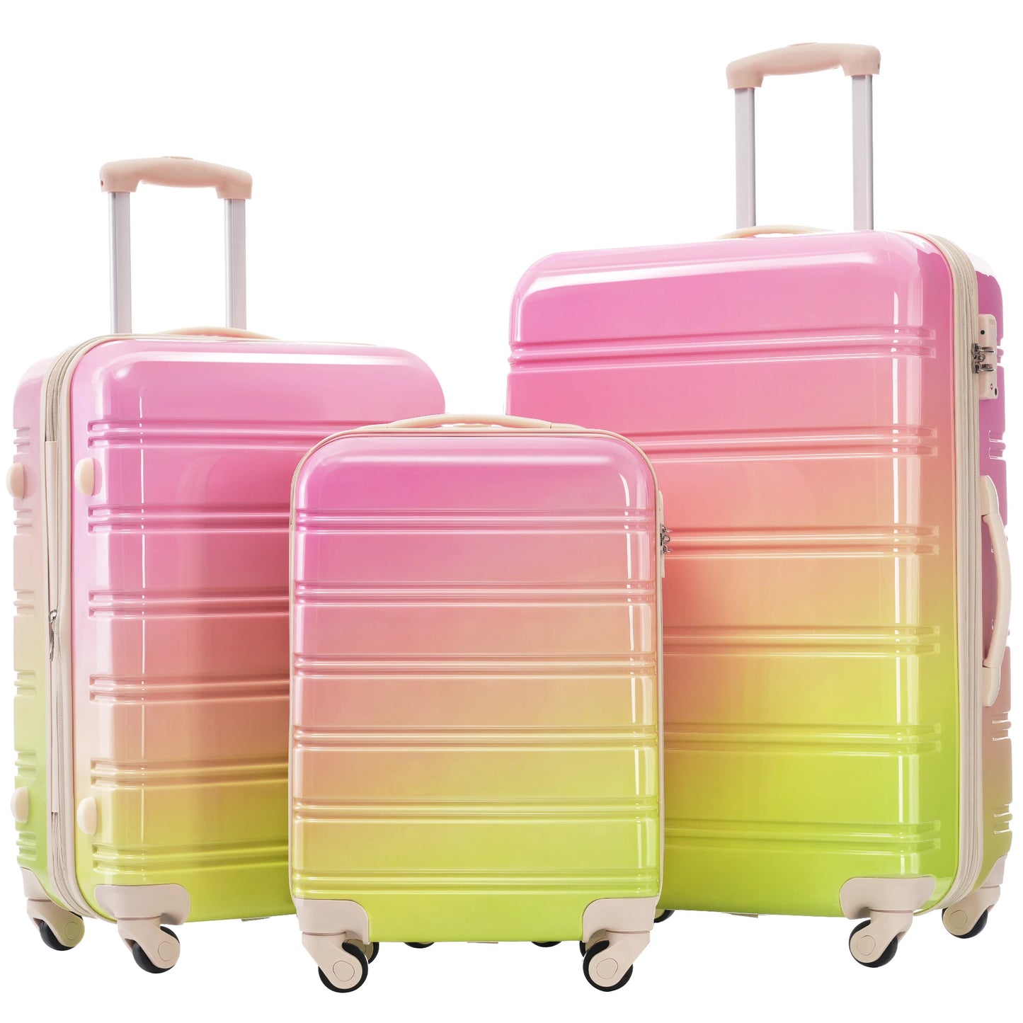 Hardside Luggage Set Expandable TSA Lock Spinner Wheels Lightweight