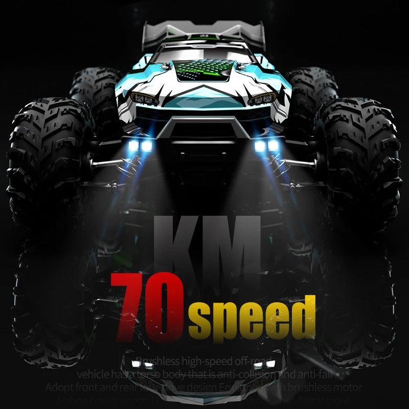 WLtoys Q117 RC Car 4WD Remote Control With LED Headlights