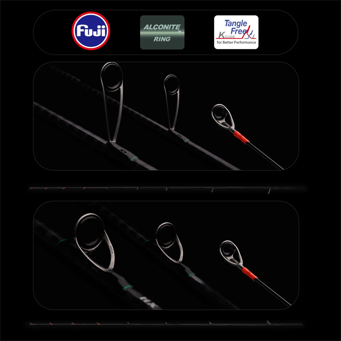 Pure-Lure Zero Small Bait Light High Carbon Long Casting Rod