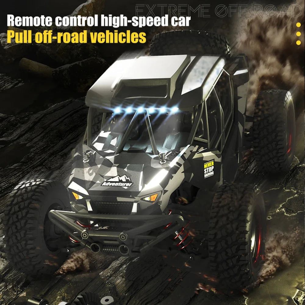 WLtoys 50 KMH 4WD RC Car High Velocity Monster Truck