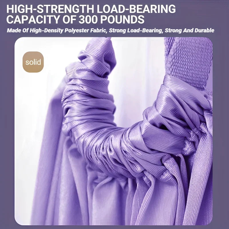 Adjustable Aerial Yoga Strap For Leg Stretching And Flexibility