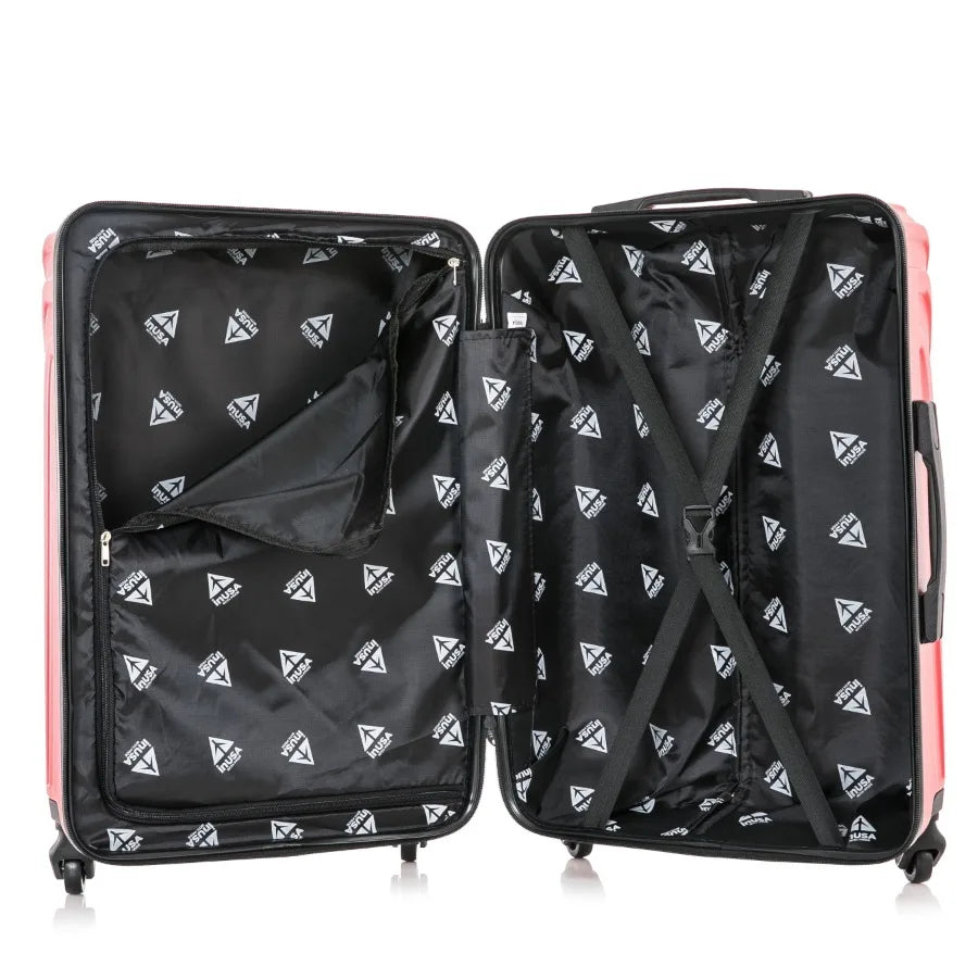 Hardside Lightweight Luggage With Spinner Wheels And Trolley