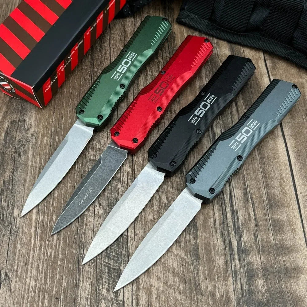 DIY Supplies KS 9000 Folding Pocket Knife D2 Steel Blade Aluminum Handle