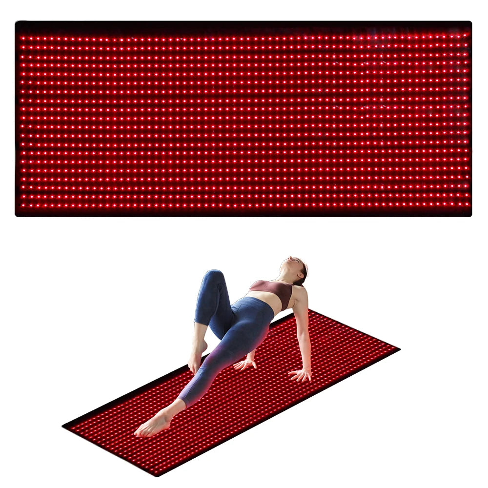 Full Body Red Light Therapy Mat Infrared LED Blanket For Pain Relief