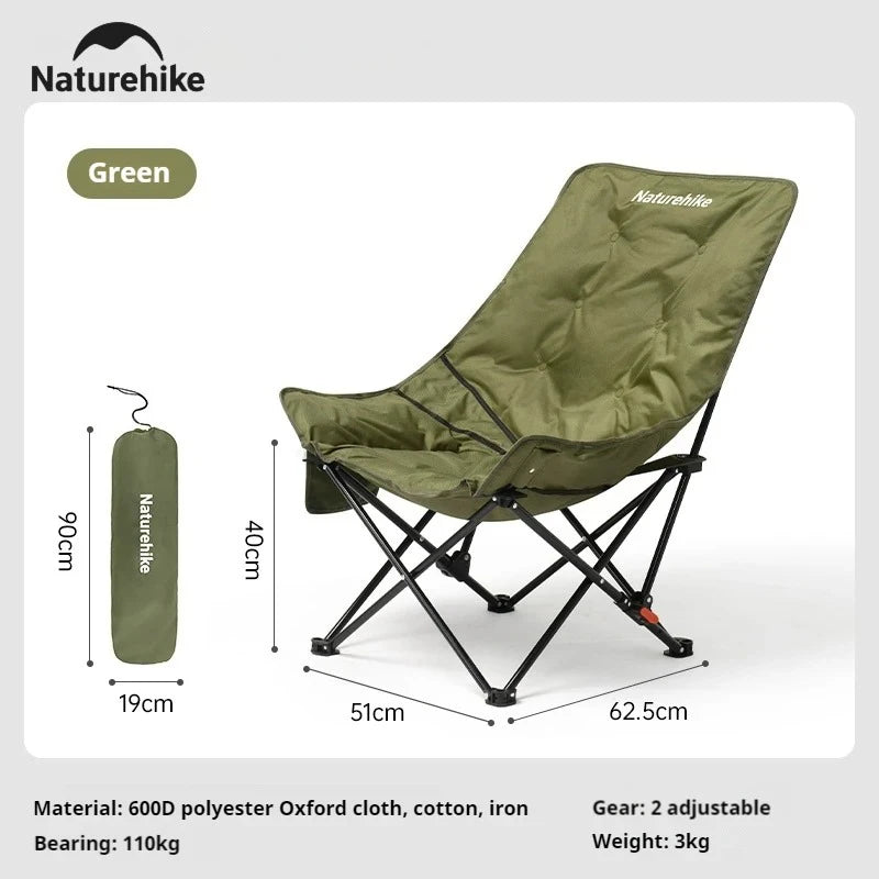 Naturehike High Back Moon Chair Camping Outdoor Leisure