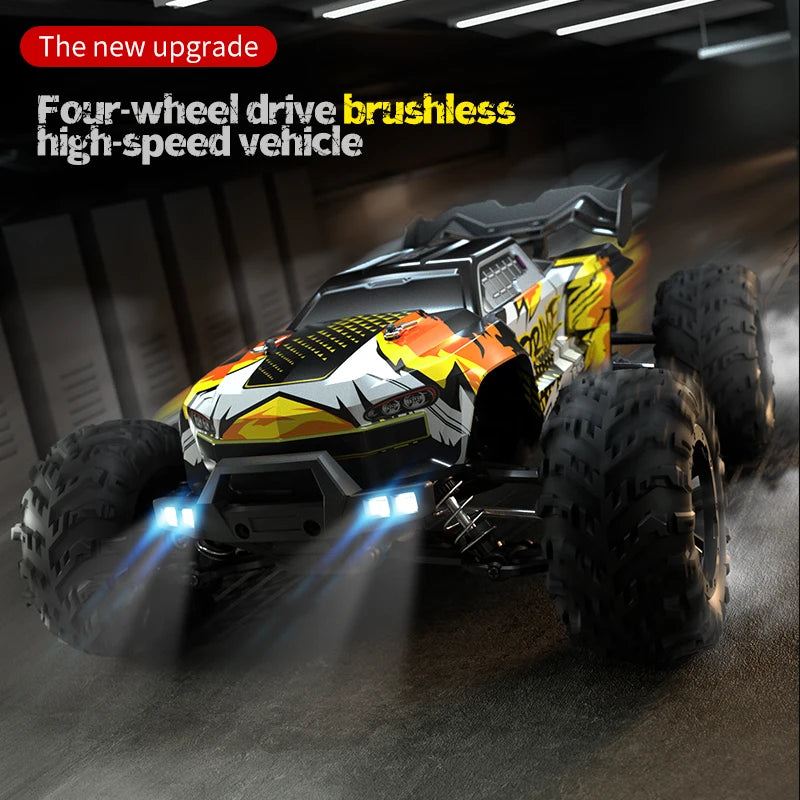 WLtoys Q117 RC Car 4WD Remote Control With LED Headlights