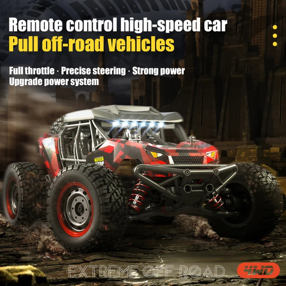 WLtoys 50 KMH 4WD RC Car High Velocity Monster Truck