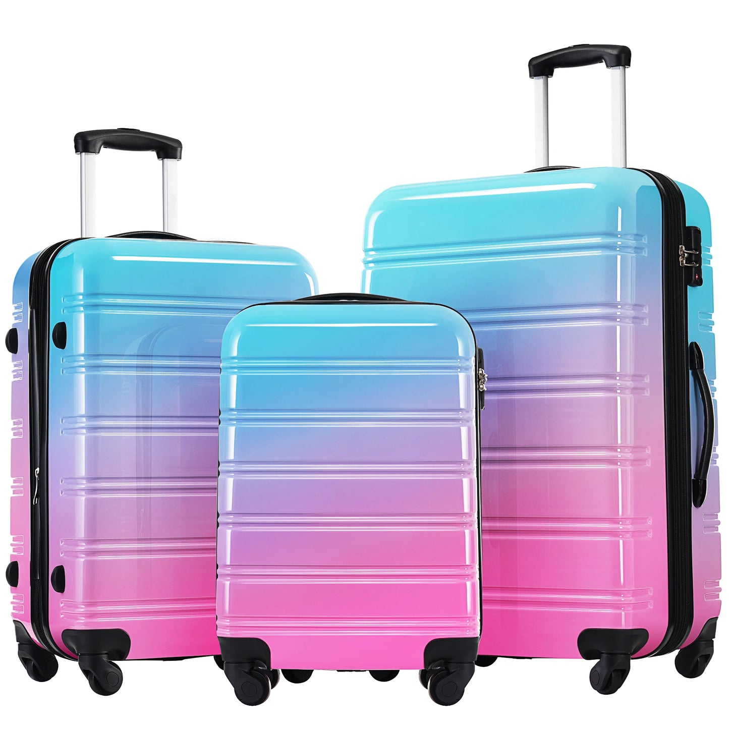 Hardside Luggage Set Expandable TSA Lock Spinner Wheels Lightweight