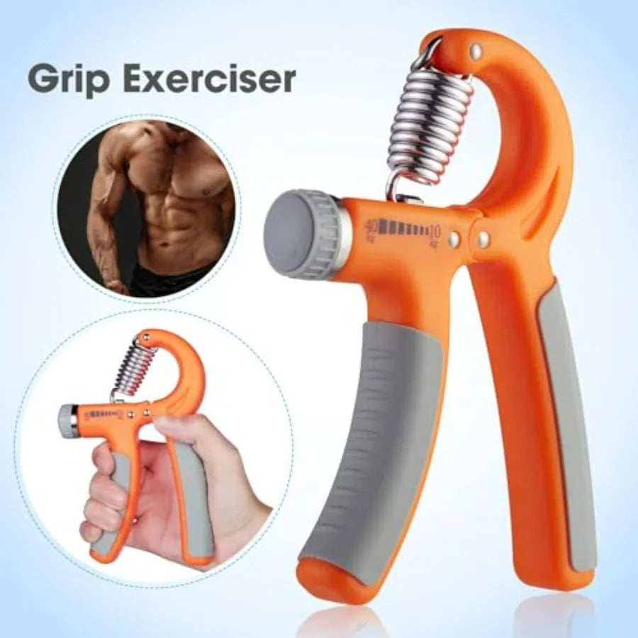 Hand Grip Strength Trainer Gripper Resistance For Wrist Forearm Exercise