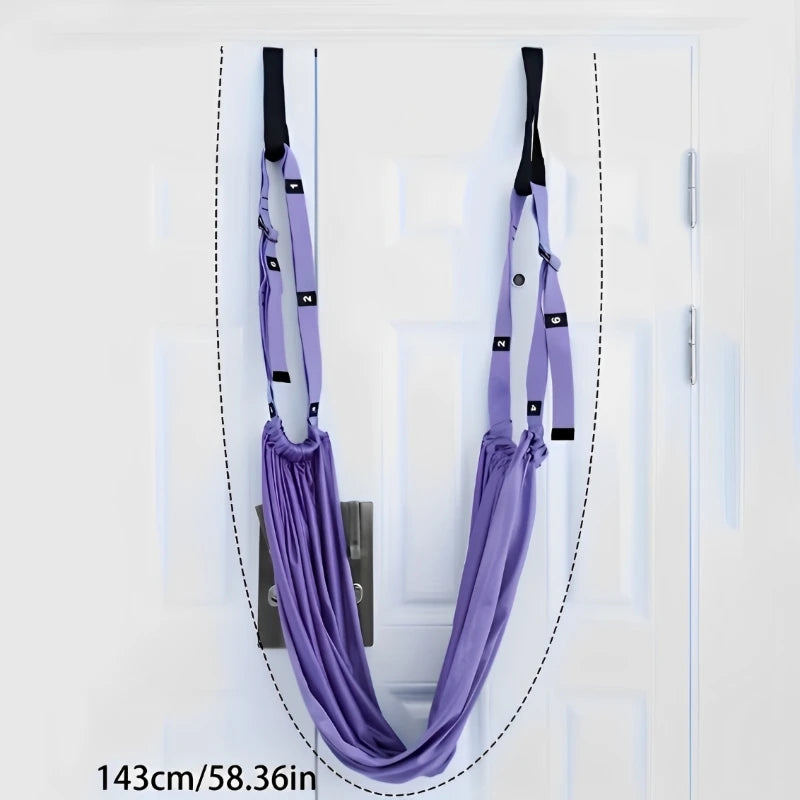 Adjustable Aerial Yoga Strap For Leg Stretching And Flexibility