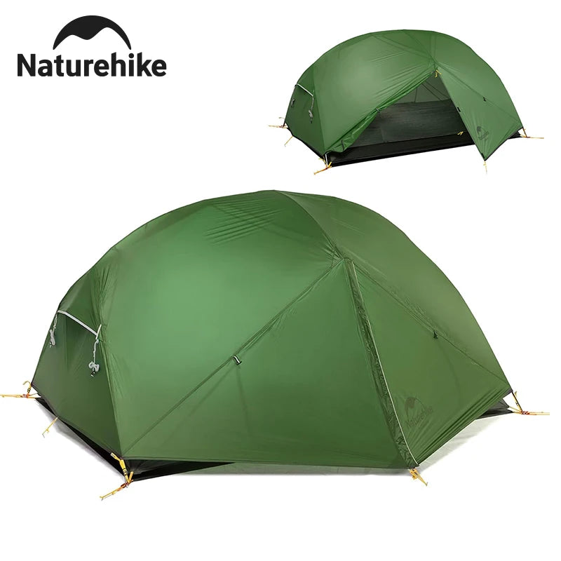 Naturehike Mongar Two Person Backpacking Tent Ultralight Waterproof