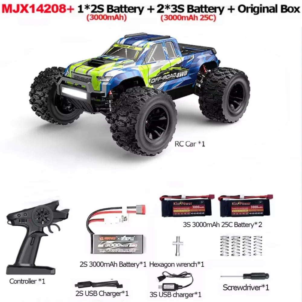BEYONDSKY Hyper Go MJX RC Car 4WD Brushless Toy Gift