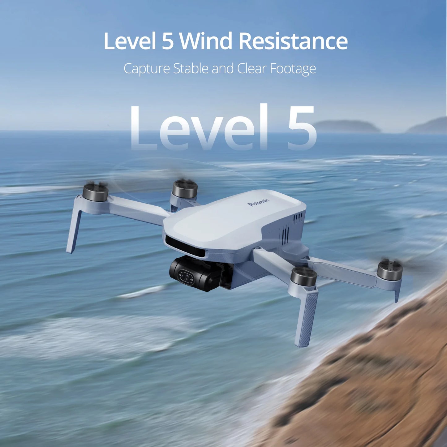 Potensic C0 Mini Drone With 3-Axis Gimbal 4K Camera GPS Atom