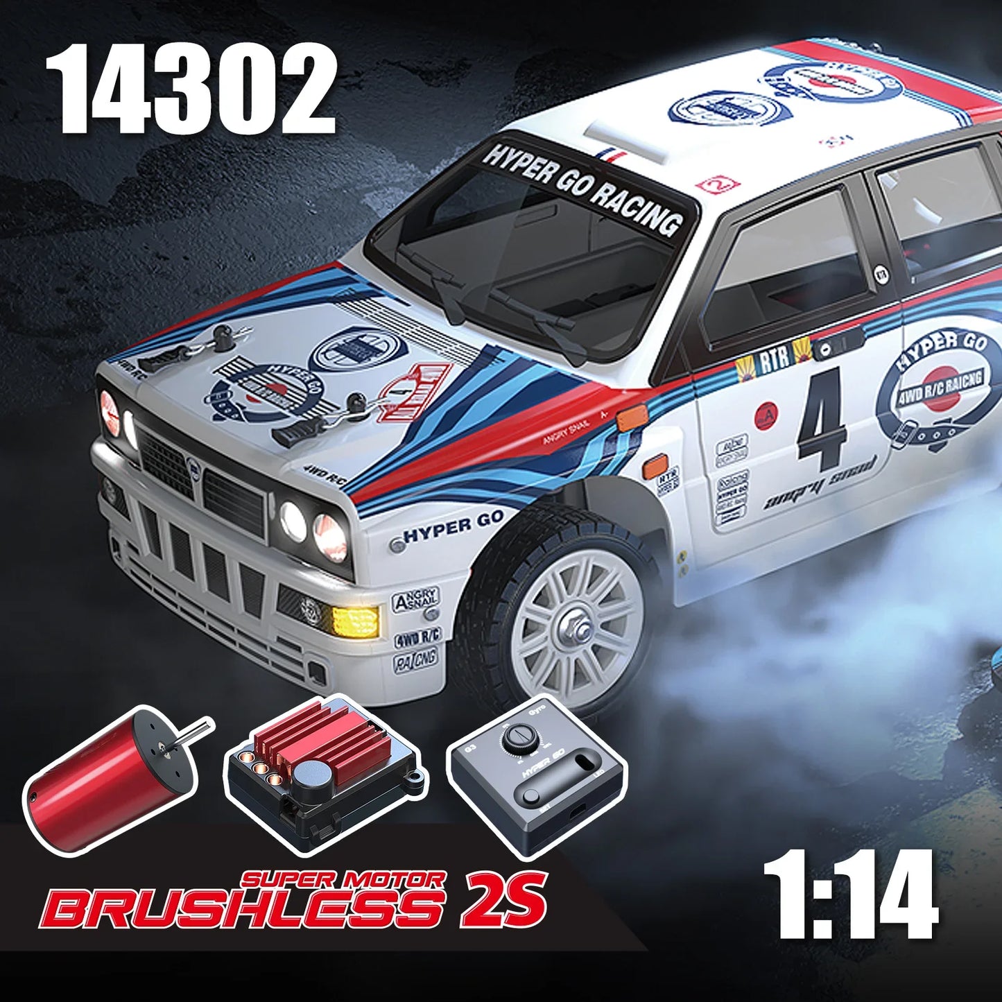 BEYONDSKY Brushless 4WD Remote Control Car High Speed Off Road