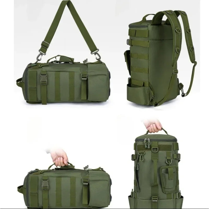 Multifunctional Fishing Backpack With Rod Storage For Outdoor Sports