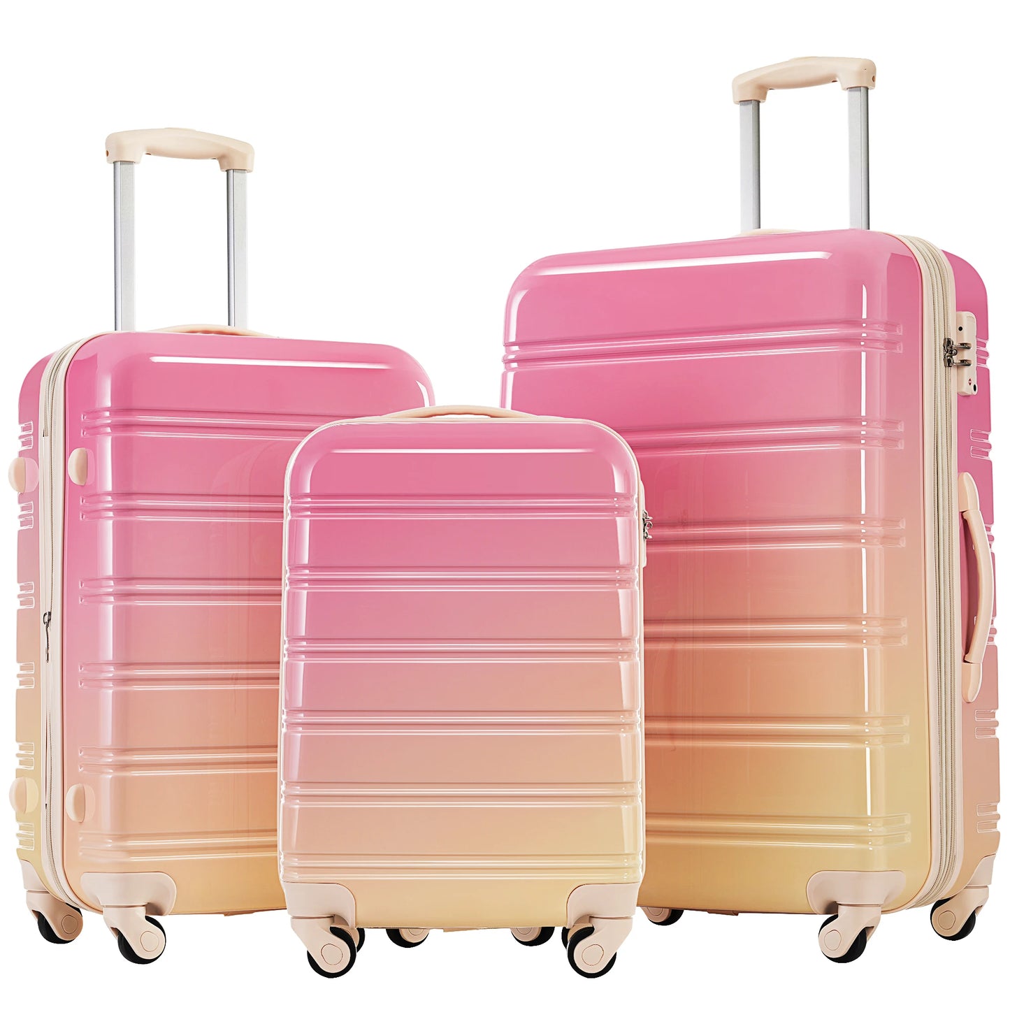 Hardside Luggage Set Expandable TSA Lock Spinner Wheels Lightweight