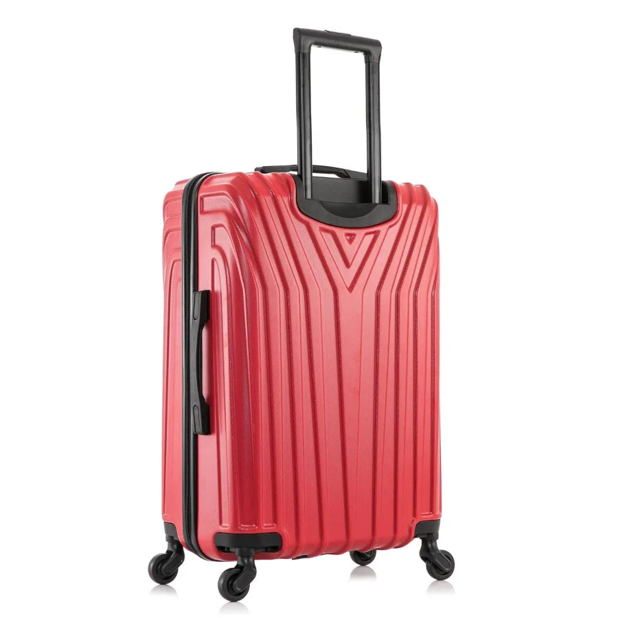 Hardside Lightweight Luggage With Spinner Wheels And Trolley