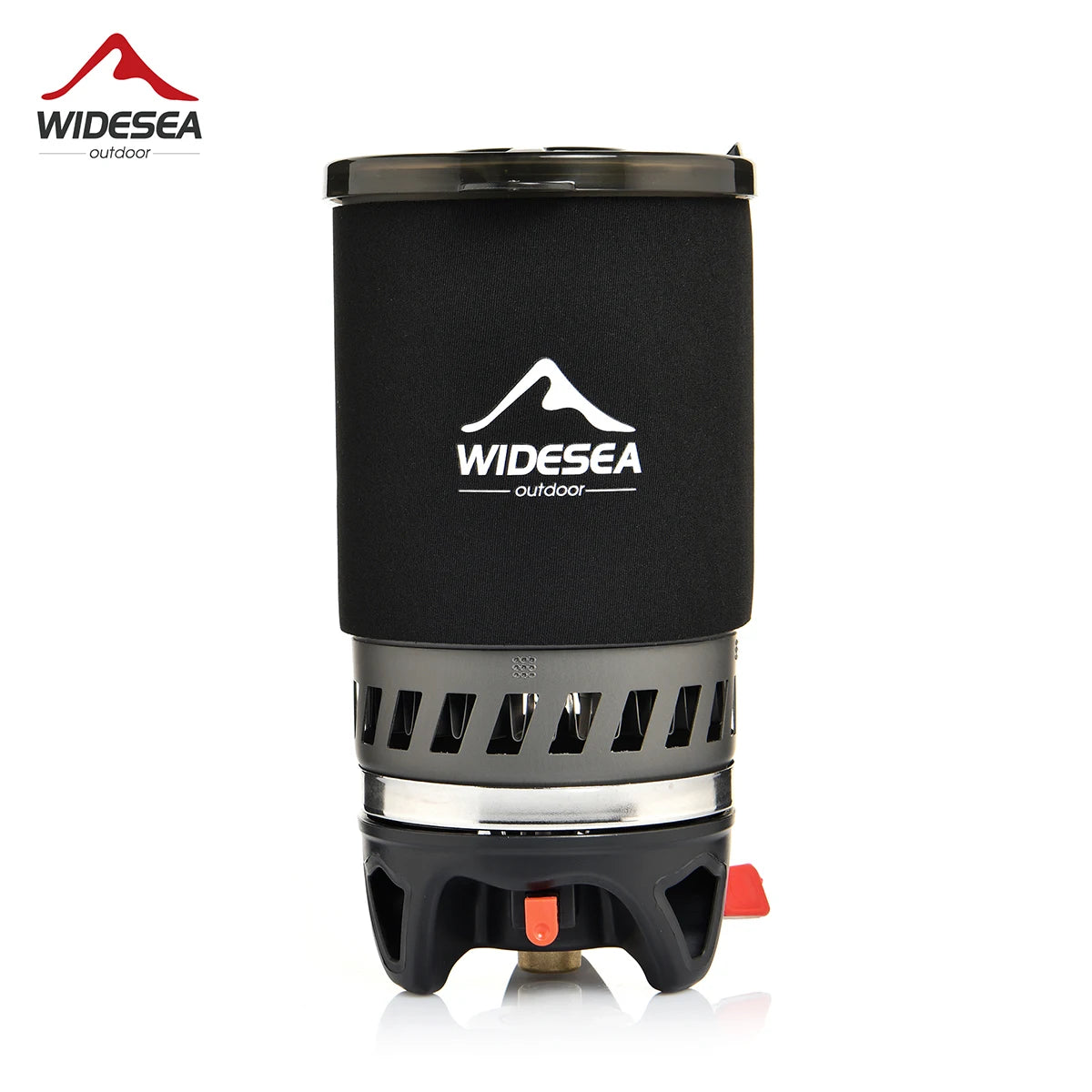 Widesea Camping Cooking System With Heat Exchanger Outdoor Gas Stove